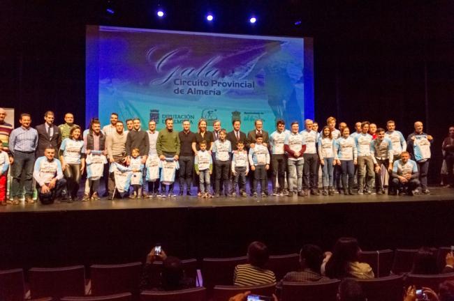 La Gala del Ciclismo Almeriense 2018 llena el Auditorio de El Ejido