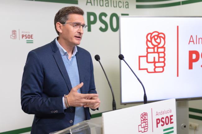 Sánchez Teruel exige al PP y Cs que no paralicen los proyectos que están en marcha en Almería