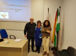 Profesionales de Salud Mental forman a la Policía Local de Almería en atención a personas con trastorno mental