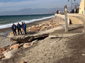 El alcalde de El Ejido reclama la construcción de espigones cortos desde Balanegra a Piedra del Moro