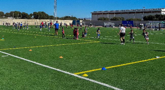 Éxito de participación de la primera Concentración de Rugby Gradual de Níjar