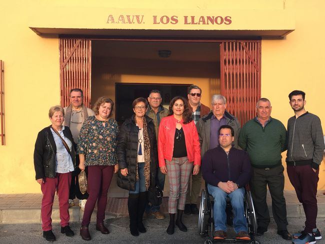 El PSOE toma nota de las necesidades urgentes de Loma Cabrera