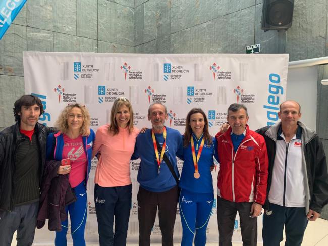 Atletas almerienses logran seis medallas en el Campeonato España Máster Indoor