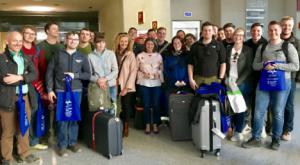 Visita de grupo de estudiantes alemanes a El Ejido