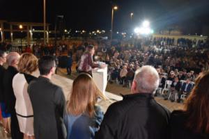 Susana Díaz presenta a la candidata a la alcaldía del municipio del que fue alcaldesa Carmen Crespo