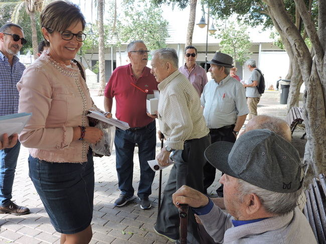 Valverde: 'Los mayores pueden contar con el PSOE'