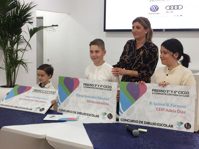 Almería 2019 premia la creación de su mascota por dibujantes infantiles