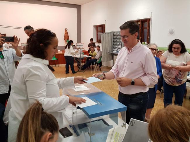 Sánchez Teruel anima a votar para que los gobiernos se elijan con la participación de una inmensa mayoría