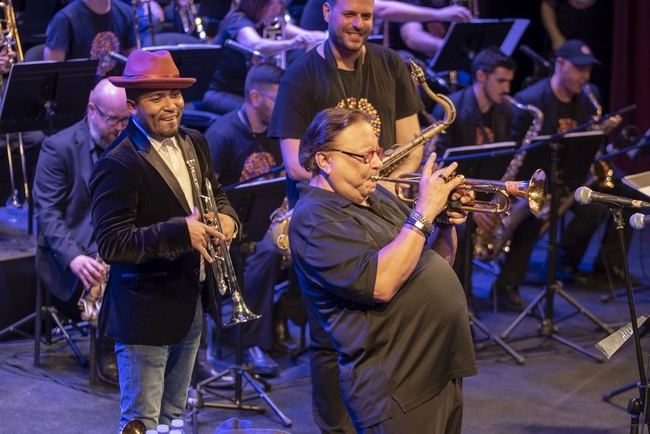 Clase magistral en Almería del trompetista Arturo Sandoval