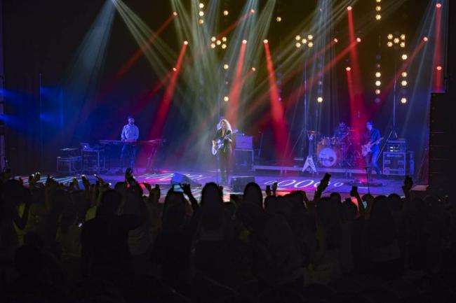 La ‘leona’ Miriam Rodríguez ruge ante sus seguidores en el Auditorio