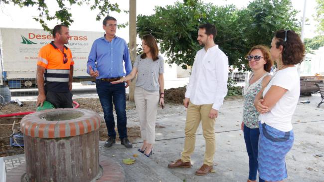 Comienzan la transformación integral del Parque Picasso de Adra