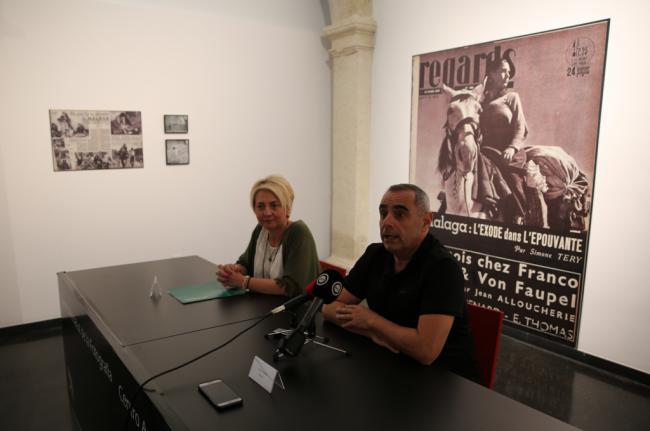 El CAF acoge la exposición ‘Gerda Taro y Robert Capa en el frente de Málaga’