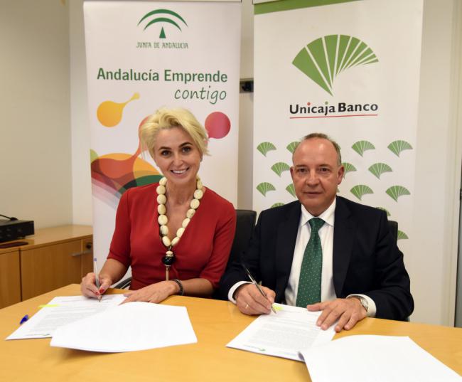 Andalucía Emprende y Unicaja Banco facilitan la financiación para emprendedores y empresas