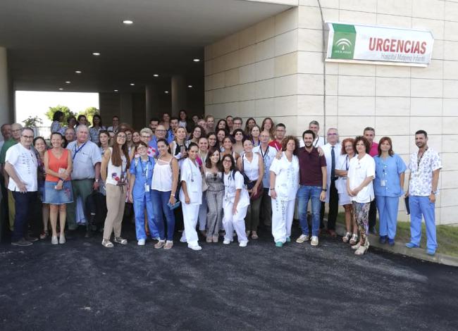 La Comisión para la puesta en marcha del Hospital Materno Infantil visita el edificio