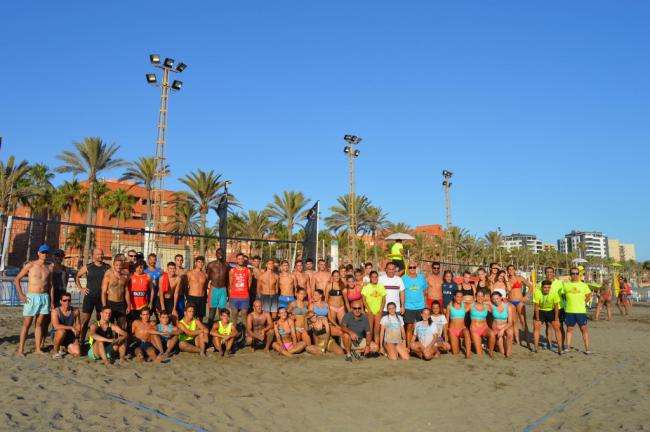 El voley playa se viste de Feria en El Palmeral con el Torneo del C.D Mintonette