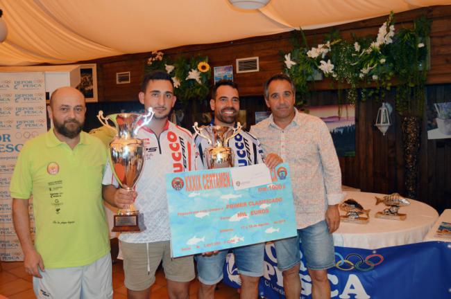 Fernando Salvador y Francisco Rodríguez ganan el 39ª Certamen Andaluz de Pesca