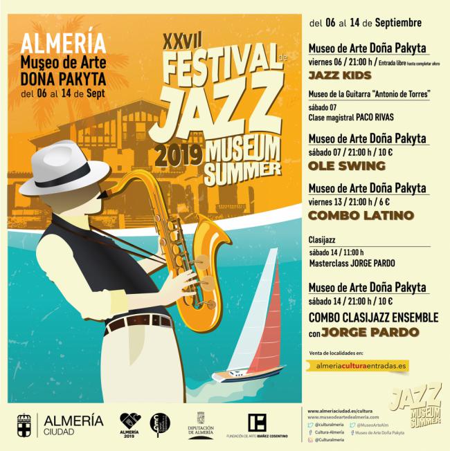 El XXVII Festival de Jazz unirá el talento de Paco Rivas y Jorge Pardo