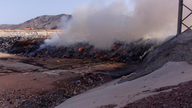 Dos investigados por el incendio del paraje “Marchal de Araoz” de Gádor