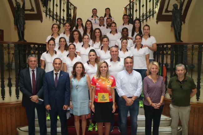 Recepción a la Selección Española Femenina de Balonmano