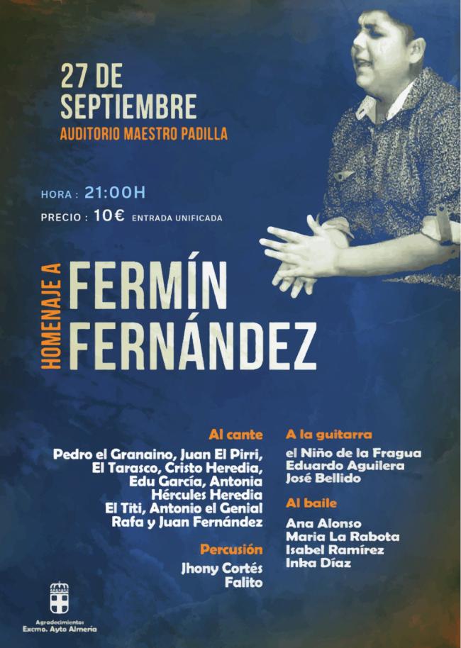 El flamenco sonará en homenaje a Fermín Fernández