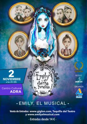 El musical ‘Emily, la eterna prometida’ llega a Adra