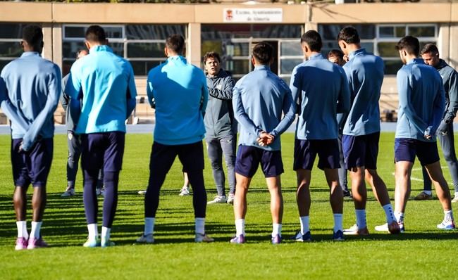 Almería se prepara para el Mirandés