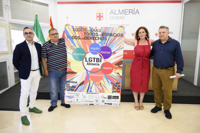 Almería celebrará su semana del Orgullo LGTBI del 25 al 30 de junio