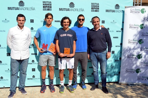 Carlos Guerrero y Naroa Aranzabal, ganadores del Mutua Madrid Open sub16