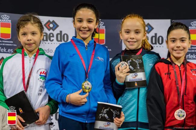 Karate Kanku regresa con 4 medallas de la Liga Nacional Infantil y Juvenil