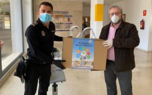 CSIF dona 2.000 pantallas de protección a hospitales, centros de salud y Policía Local