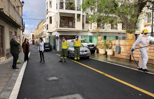 INFOCA desinfecta hoy el #COVID19 de seis municipios almerienses