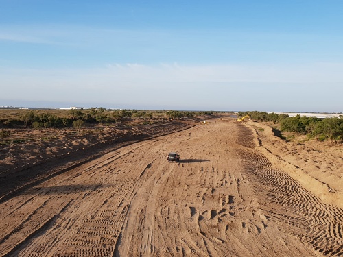 Las obras de mejora en 128 cauces de Almería realizadas por la Junta no han parado por el #COVID19