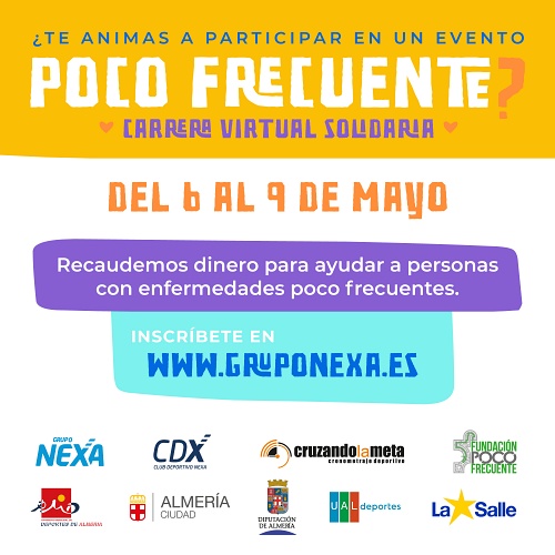 El PMD colabora en la Carrera virtual Poco Frecuente