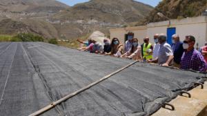 El alcalde de Adra destaca la modernización de infraestructuras hídricas para la agricultura