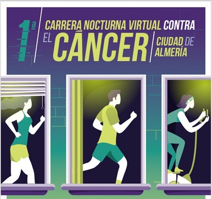 La Carrera Nocturna contra el Cáncer se desarrollará de forma virtual en 2020