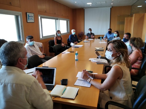 Reunión de coordinación en la Junta sobre el #COVID19