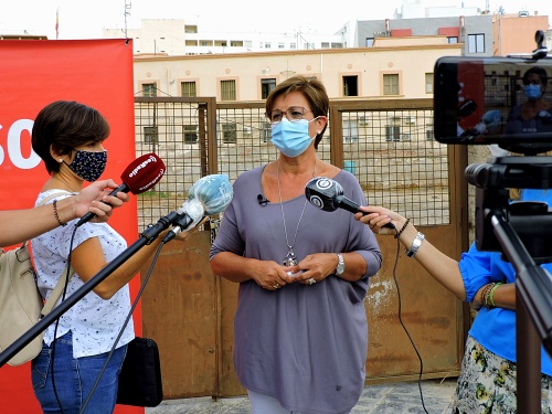 El PSOE denuncia que no se ha construído el centro sanitario de la Plaza de la Concordia