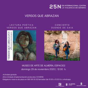 El domingo se presenta‘Versos Que Abrazan III’ en ‘Espacio 2’