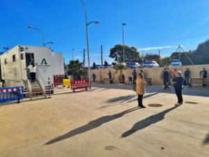 El delegado de Salud visita los cribados en Pechina, Almócita y Padules