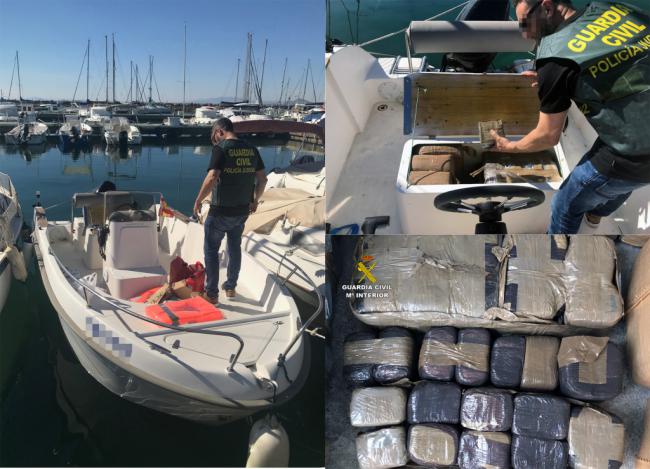 Almería estaba en la red de unos narcos que introducían hachís a través del Mar Menor