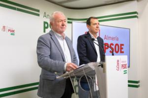 El PSOE dice que los PGE dejan 572 euros por almeriense y los de Rajoy 80