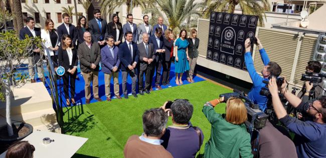 El PP presenta la candidatura que “mejor conoce la provincia de Almería”