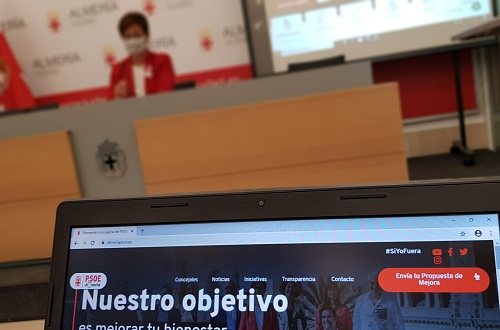 El Grupo Socialista estrena web 'participativa'