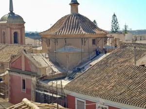 Obras de la Iglesia de Nuestra Señora de la Encarnación en Cuevas