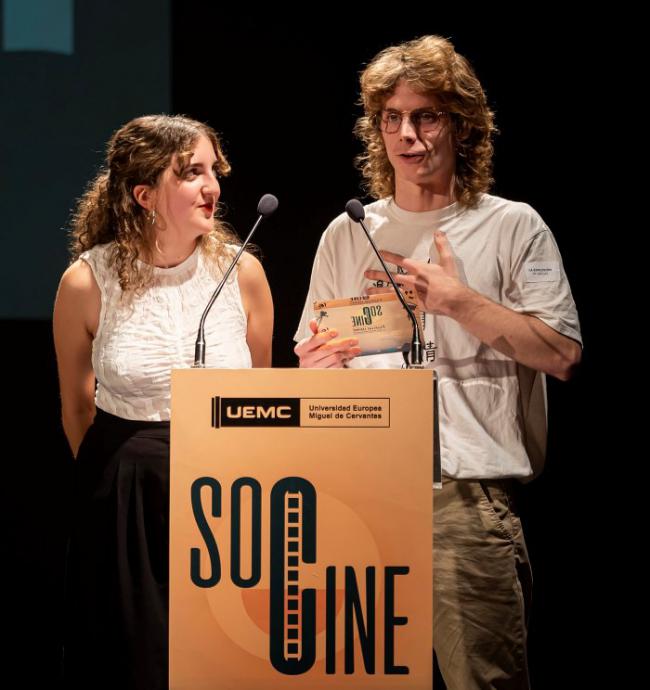 La película almeriense La explosión premiada en el Festival SOCINE UEMC