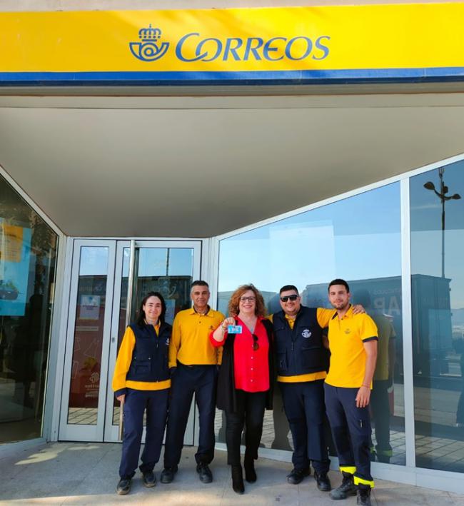 Correos de Campohermoso reparte más de 1 millón de euros en el sorteo extraordinario de la ONCE