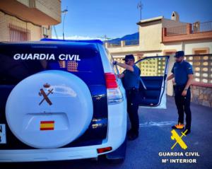 La Guardia Civil detiene al autor de tres robos en viviendas de dos municipios del Alto Andarax