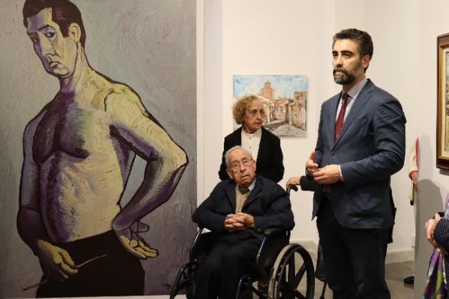 Doña Pakyta acoge la exposición ‘López Vigueras. Pintor indaliano’