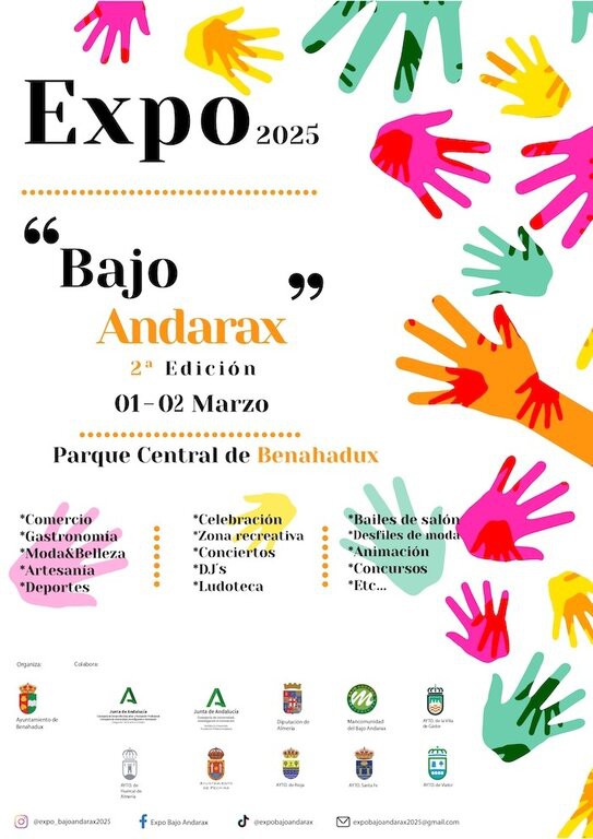 Benahadux se prepara para la II Expo Bajo Andarax el 1 y 2 de marzo