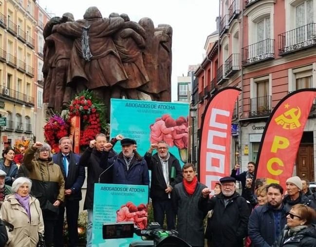 Gobierno declara monumento a abogados de Atocha como Lugar de Memoria Democrática